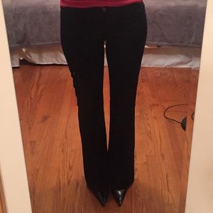 Banana Republic Black Flare Jeans